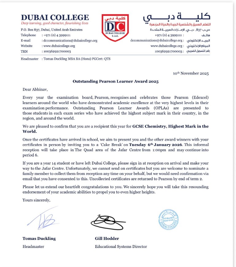 Awards and certificates preview